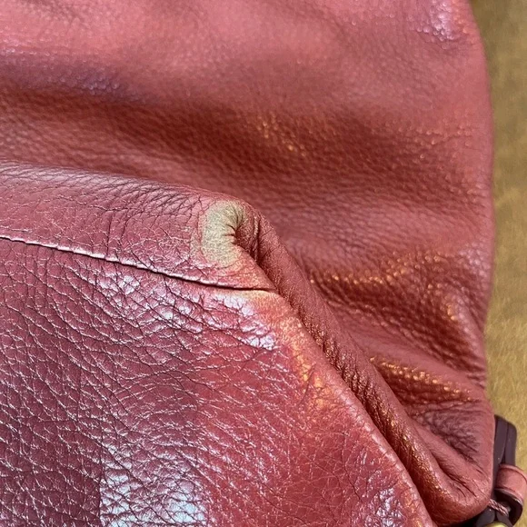 Coach Pebbled Leather Hobo Shoulder Bag - Picture 10 of 15